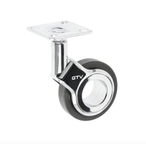 GTV-rolka GIRA czarna H=94 fi60mm bez hamulca