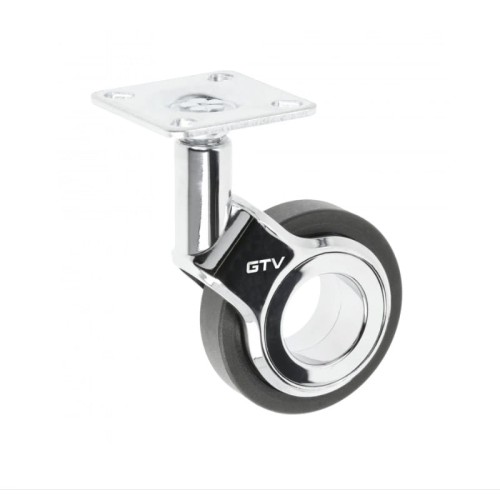 GTV-rolka GIRA czarna H=94 fi60mm bez hamulca