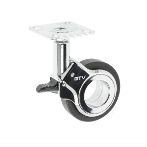 GTV-rolka GIRA czarna H=94 fi60mm z hamulcem