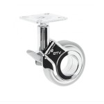 GTV-rolka GIRA szary H=94 fi60mm z hamulcem