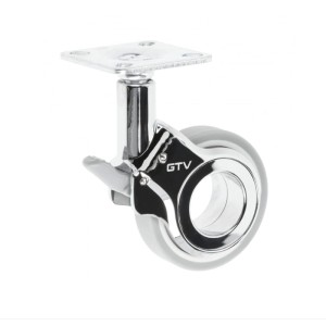 GTV-rolka GIRA szary H=94 fi60mm z hamulcem