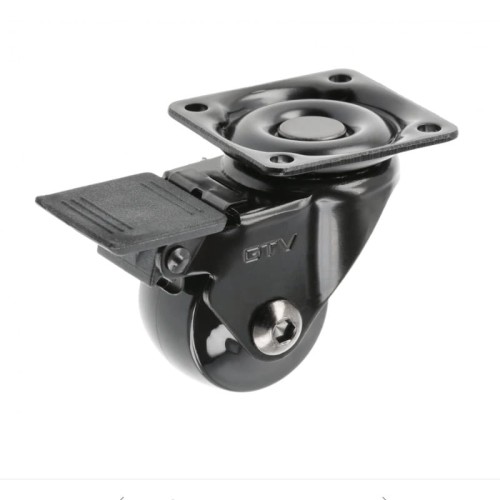 GTV-rolka CALIBRO czarna H=50 fi35mm z hamulcem