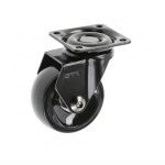 GTV-rolka CALIBRO czarna H=64 fi50mm bez hamulca