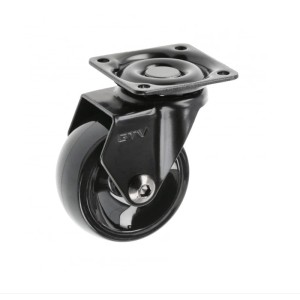 GTV-rolka CALIBRO czarna H=64 fi50mm bez hamulca