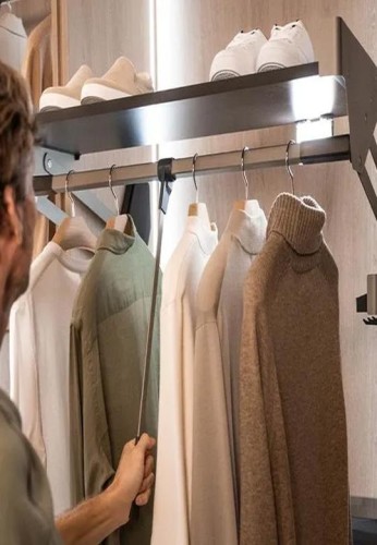 PEKA (15.4114.05) CONERO pantograf 985-1168 z półką