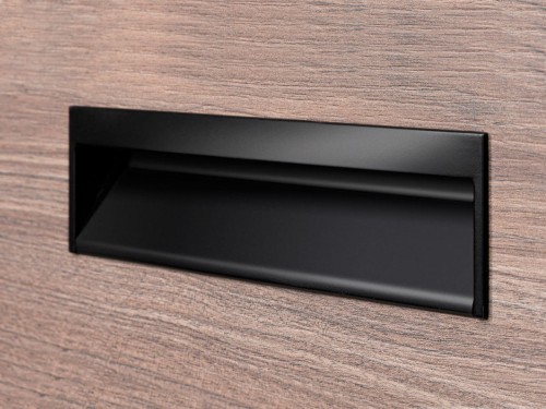 VIEFE Uchwyt wpuszczany WAVE 0119 160mm czarny mat