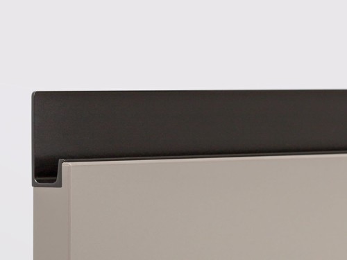 VIEFE Uchwyt krawędziowy JEY 0127 czarny mat