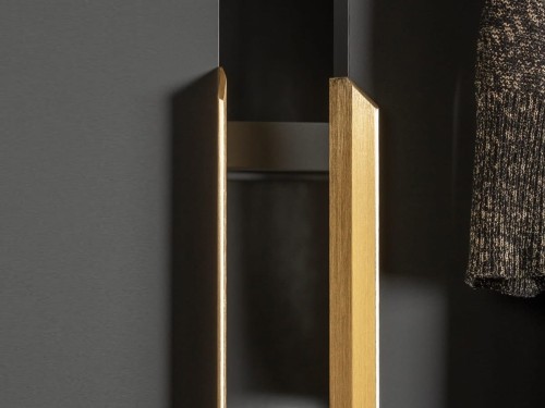 VIEFE Uchwyt krawędziowy VANN 0375 złoty szczotkowany (długi)