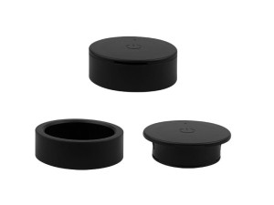 DL-S OLI wyłącznik dotykowy ze ściemniaczem Czarny