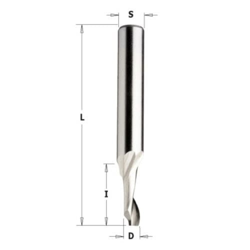 CMT-Frez HS 5% D=5 I=40 L=100 S=8 do aluminium