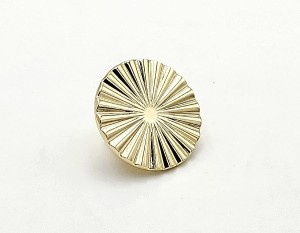 CB2-uchwyt 16mm okrągły ZŁOTY POŁYSK SŁOŃCE