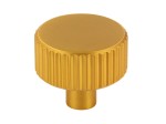 Gałka SIRO prążkowana ZŁOTO (2595-30ZN87)