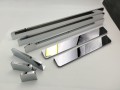 Uchwyt krawędziowy AK06 Zaoblony chrom połysk L-1000