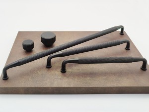 ESTAMP uchwyt MESH radełkowany czarny mat