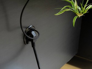 HPF SOLO gniazdo 1x230V UTE + 1xUSB C 20W Czarny mat