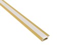 Profil LED DL INLINE Mini XL wpuszczany ZŁOTY + osłonka mleczna 3m
