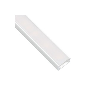 Profil LED DL LineMini nawierzchniowy BIAŁY + osłonka mleczna 2m