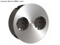 BACHMANN TWIST gniazdo zasilające 2x230V Schuko kolor INOX