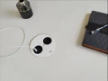 BACHMANN TWIST 2 ROUND PUSH gniazdo zasilające 1x230V + 1xUSB(A+C) BIAŁY