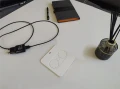BACHMANN TWIST 2 SQUARE PUSH gniazdo zasilające 1x230V + 1xUSB(A+C) BIAŁY