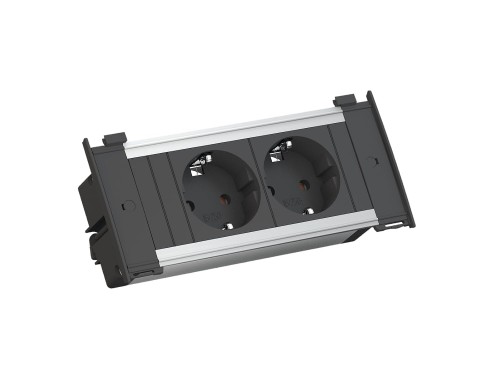 BACHMANN KAPSA listwa zasilająca 2x230V Schuko