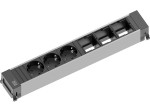 BACHMANN POWER FRAME listwa zasilająca 6-mod: 3x230V Schuko+3x moduł własny 