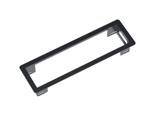 BACHMANN FRAME obudowa 3 modułowa bez klapki CZARNA