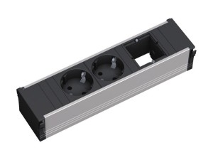 BACHMANN CONI listwa zasilająca 2x230V Schuko + 1x wolne