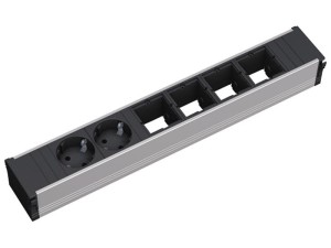 BACHMANN CONI listwa zasilająca 2x230V Schuko + 4 wolne
