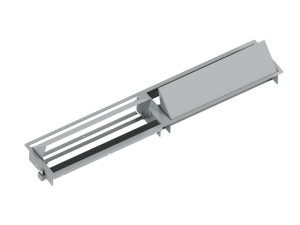 BACHMANN CONI DUO obudowa 2x6 modułowa srebrno-szara