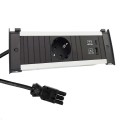 BACHMANN KAPSA listwa zasilająca 1x230V Schuko + USB(A+C) ładowarka (22W)
