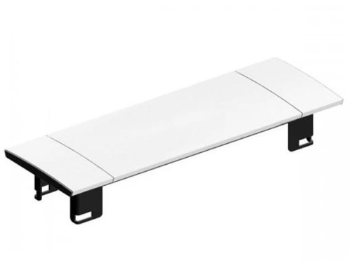 BACHMANN POWER FRAME COVER sama obudowa 4 modułowa z klapką BIAŁA