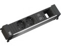 BACHMANN POWER FRAME listwa zasilająca 4-mod: 2x230V Schuko +USB(A+C)+1x moduł własny