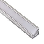 Profil LED DL TRI-LINE kątowy ALU + osłonka mleczna 2m