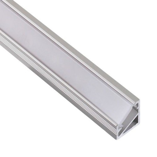 Profil LED DL TRI-LINE kątowy ALU + osłonka mleczna 2m