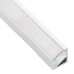 Profil LED DL TRI-LINE kątowy BIAŁY + osłonka mleczna 2m