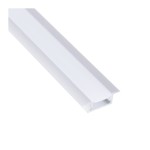 Profil LED DL INLINE MINI XL wpuszczany ALU + osłonka mleczna 3m