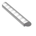 Profil LED DL ZENOLINE do wpustu 3m Alu