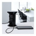 Gniazdo LIFT BOX AUTO 3x230V Schuko + USB A/C z ładowarką indukcyjną i włącznikiem