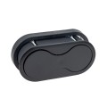 Gniazdo EIGHTBOX z obrotową przesłoną 1x230V + USB A CZARNY
