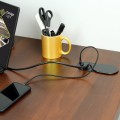 DL- Gniazdo SLIDEBOX 1x230V UTE + USB A+C Czarne