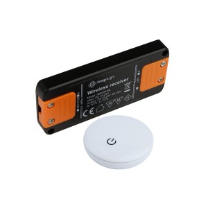 Wyłącznik (DL) RF ze ściemniaczem UFO Biały (kpl)