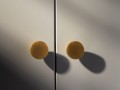 OH- Gałka mosiężna LUNA M BRASS
