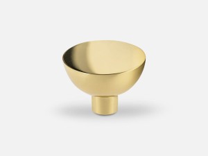 OH- Gałka mosiężna LUNA M POLISHED