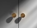 OH- Gałka mosiężna LUNA M POLISHED