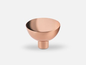 OH- Gałka mosiężna LUNA M COPPER POLISHED