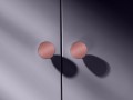 OH- Gałka mosiężna LUNA M COPPER POLISHED