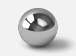 OH- Gałka mosiężna ODETE M SILVER