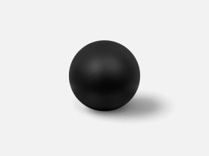 OH- Gałka mosiężna ODETE S BLACK