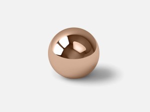 OH- Gałka mosiężna ODETE S COPPER